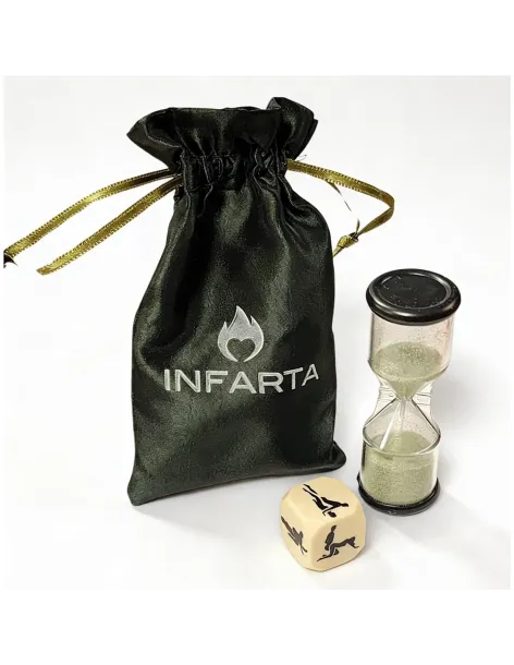 Dados tantrico con reloj - tiempo | Infarta toys | Juegos eróticos