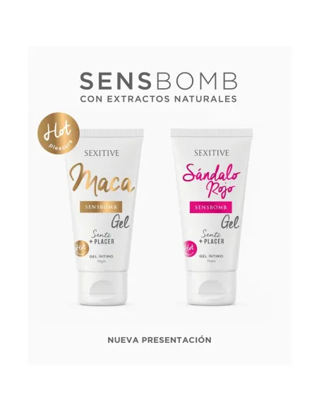 Gel intimo sens bomb sandalo rojo 70 gr. | Sexitive | Intimos
