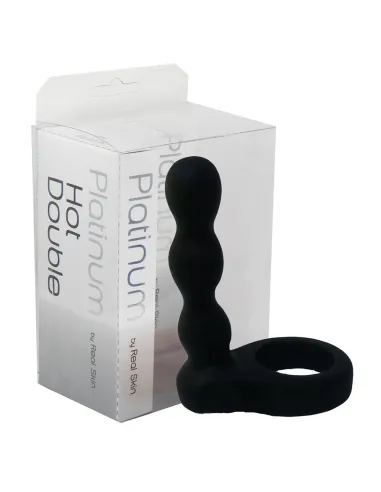 Platinum anillo double hot negro | Platinum | Dildos
