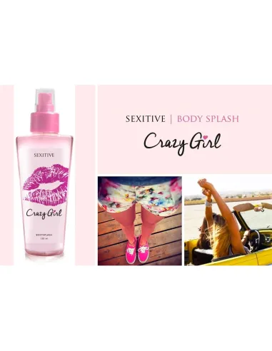 Body splash aphrodisiac crazy girl | Sexitive | Body splash