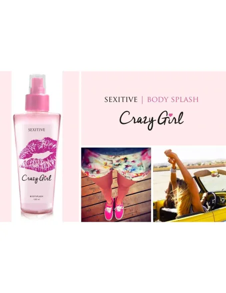 Body splash aphrodisiac crazy girl | Sexitive | Body splash