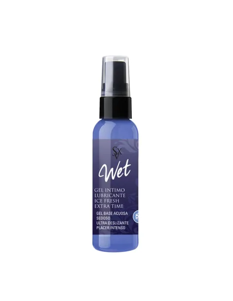 Wet gel intimo lubricante ice fresh extra time | Sexitive | Intimos