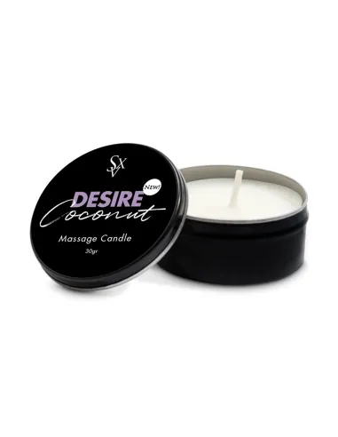 Massage candle desire coconut 30grs | Sexitive | Velas para masajes