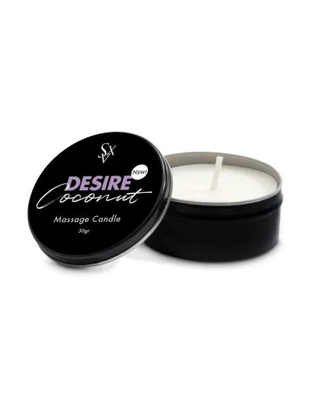 Massage candle desire coconut 30grs | Sexitive | Velas para masajes