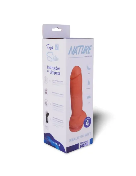 Nature nude n 4 - 19 x 5 cm - introducibles 15cm - | Caiman | Dildos macizos