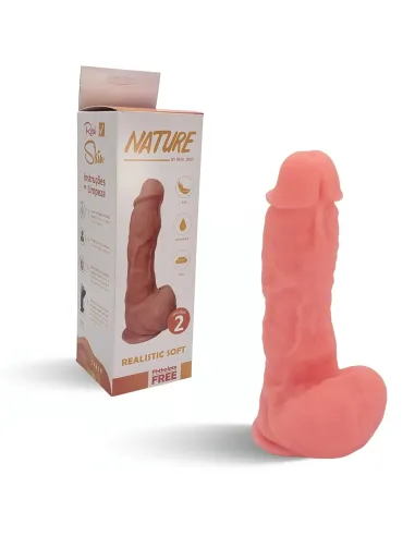 Nature nude n 2 - 17 x 4 cm - introducibles 14cm - | Caiman | Strap on - cinturones