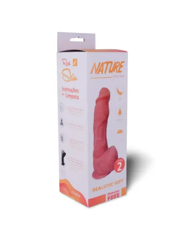 Nature nude n 2 - 17 x 4 cm - introducibles 14cm - | Caiman | Strap on - cinturones