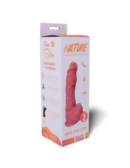 Nature nude n 2 - 17 x 4 cm - introducibles 14cm - | Caiman | Strap on - cinturones
