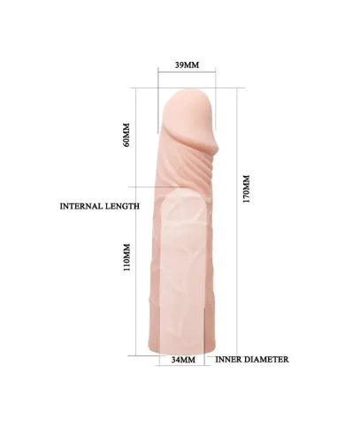 Funda peneana extiende 6 cm | Baile | Fundas y extensiones