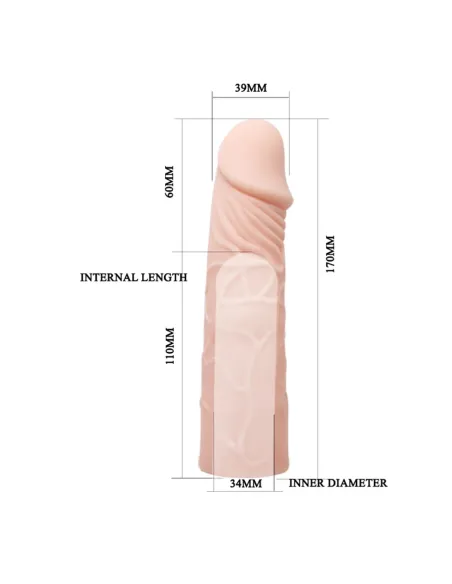 Funda peneana extiende 6 cm | Baile | Fundas y extensiones
