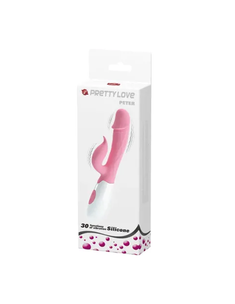 Vibrador peter 30 funciones silicona | Pretty love | Rabbits