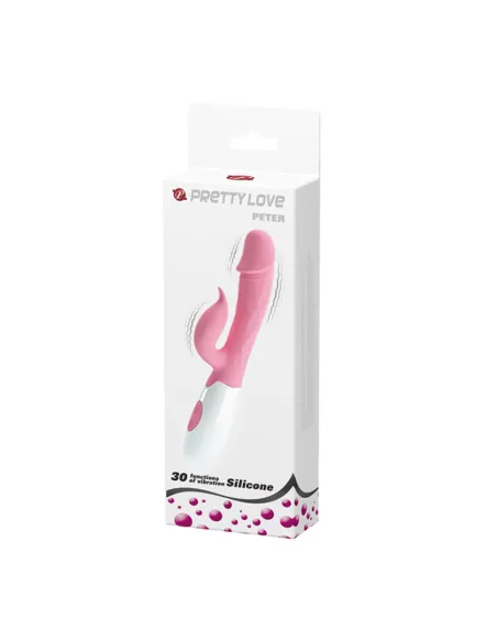 Vibrador peter 30 funciones silicona | Pretty love | Rabbits