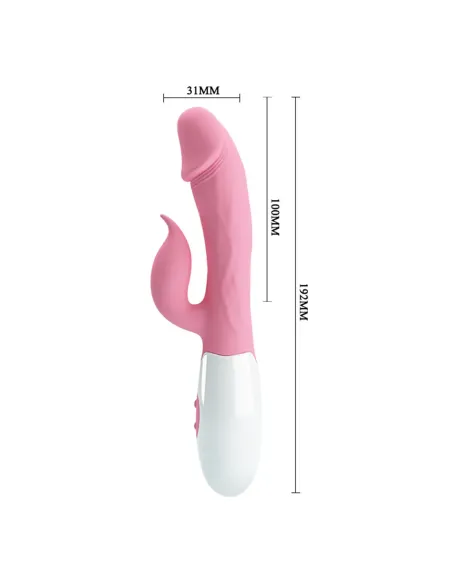 Vibrador peter 30 funciones silicona | Pretty love | Rabbits
