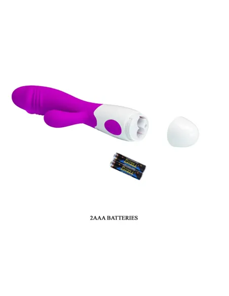 Vibrador snappy 30 funciones silicona | Pretty love | Rabbits