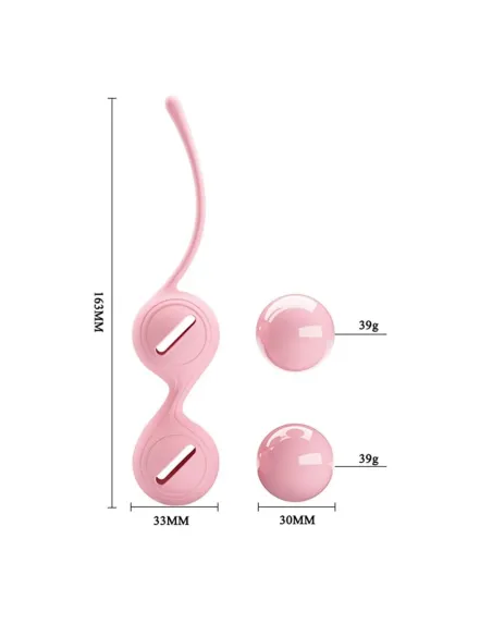 Bolas vaginales kegel silicona | Pretty love | Bolas y huevos vaginales