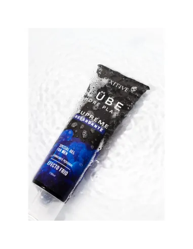 Gel lubricante lube supreme retardante 130ml | Sexitive | Efecto frio