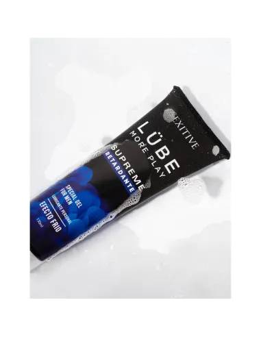 Gel lubricante lube supreme retardante 130ml | Sexitive | Efecto frio