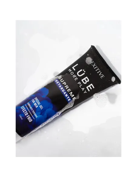 Gel lubricante lube supreme retardante 130ml | Sexitive | Efecto frio