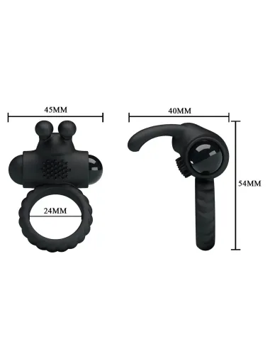 Anillo vibrador eudora silicona pretty love | Pretty love | Anillos