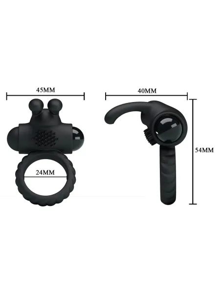 Anillo vibrador eudora silicona pretty love | Pretty love | Anillos