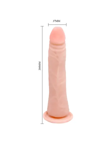 Consolador vertebrado con sopapa 20cm x 3,7cm | Baile | Realísticos