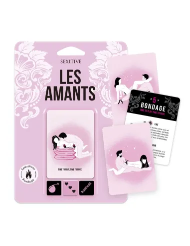Les amants, juego de cartas + dados | Sexitive | Juegos eróticos
