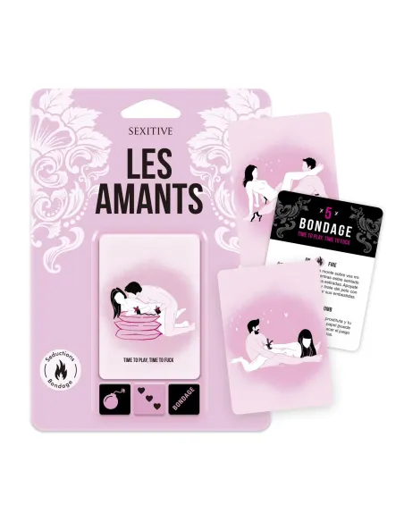 Les amants, juego de cartas + dados | Sexitive | Juegos eróticos