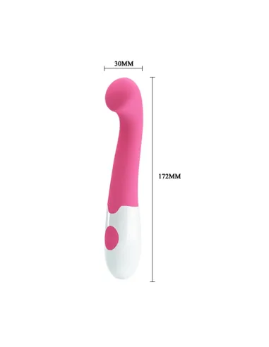Vibrador charles 30 funciones 17cm x 3cm | Pretty love | Punto g