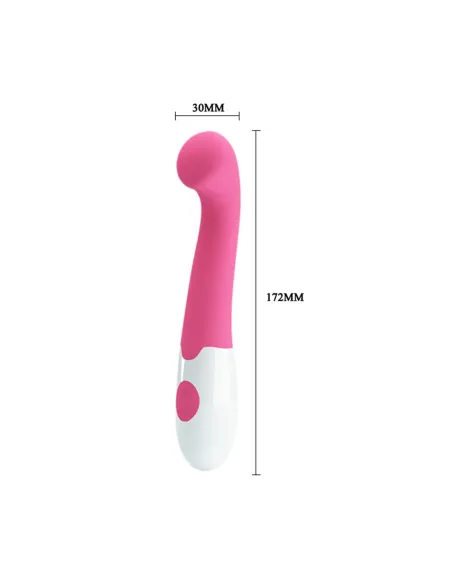 Vibrador charles 30 funciones 17cm x 3cm | Pretty love | Punto g