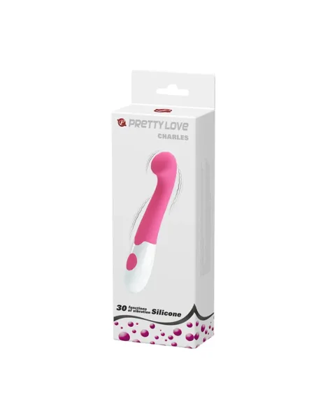 Vibrador charles 30 funciones 17cm x 3cm | Pretty love | Punto g