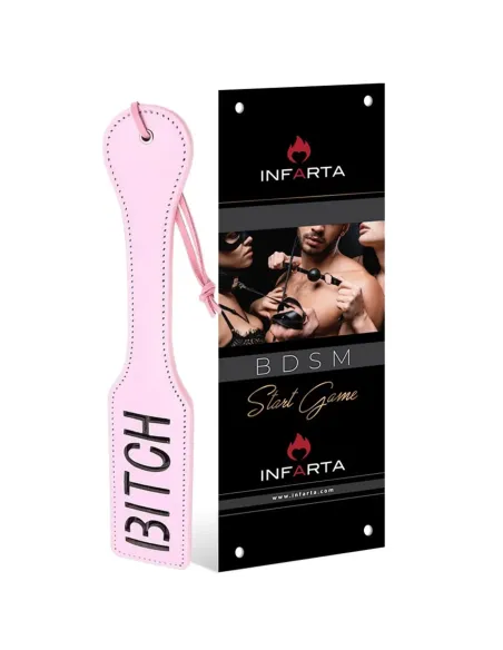 Palmeta bitch rosa | Infarta fetish | Látigos y palmetas