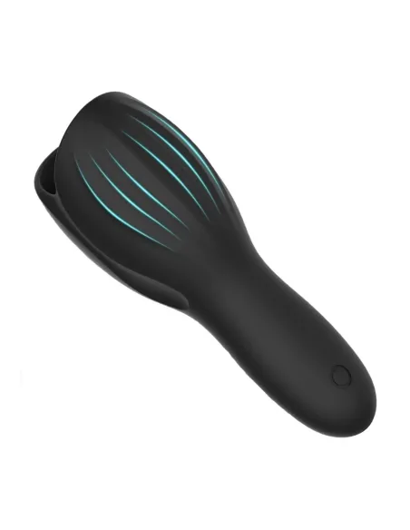 Masturbador woodblock - recargable - 10 funciones - silicona | S-hande | Masturbadores