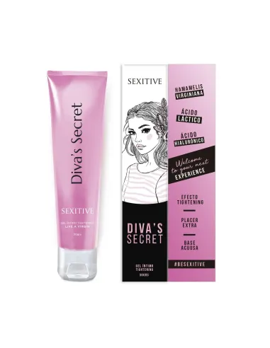 Gel íntimo diva´s secret - tightening - efecto estrecho 30g | Sexitive | Estimula vulva
