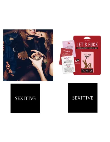 Let’s fuck juego de cartas + dados | Sexitive | Juegos eróticos