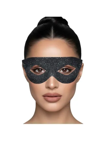 - antifaz abierto destello negro | Infarta fetish | Máscaras y antifaces