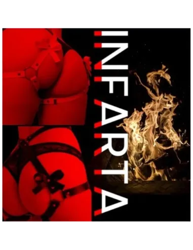 Arnés body bow blanco - eco cuero | Infarta fetish | Garage: unidades en ¡liquidación!