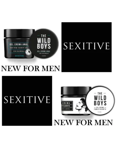 Wild boys anal gel crema anal con calendula | Sexitive | Anales