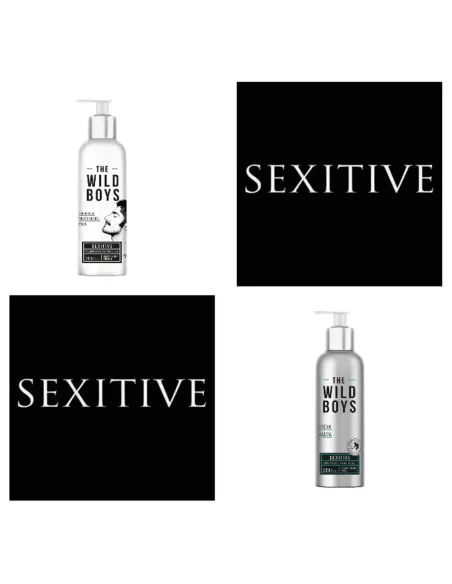 Wild boys crema intima for men con fenogreco glinkgo y maca 250grs | Sexitive | Estimula pene