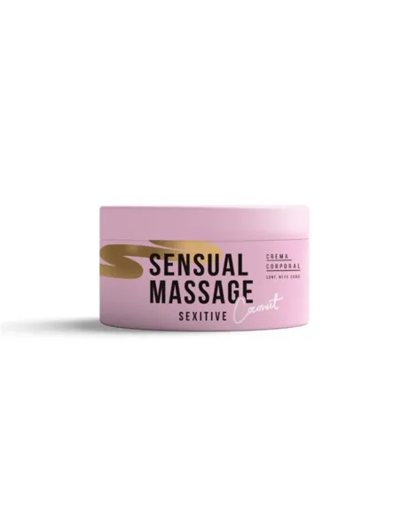 Sensual massage coconut 200ml | Sexitive | Masajes y relax