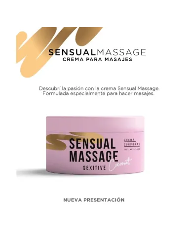 Sensual massage coconut 200ml | Sexitive | Masajes y relax