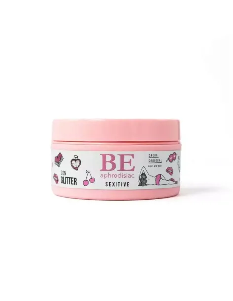 Be crema corporal con glitter 200gr | Sexitive | Masajes y relax