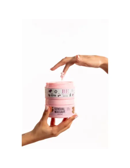 Be crema corporal con glitter 200gr | Sexitive | Masajes y relax