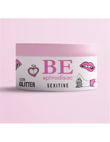 Be crema corporal con glitter 200gr | Sexitive | Masajes y relax