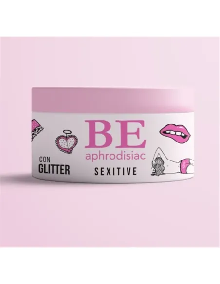 Be crema corporal con glitter 200gr | Sexitive | Masajes y relax