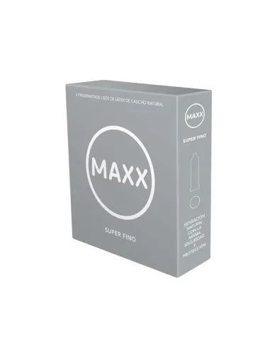 Maxx preservativos super fino 12x3 | Maxx | Preservativos