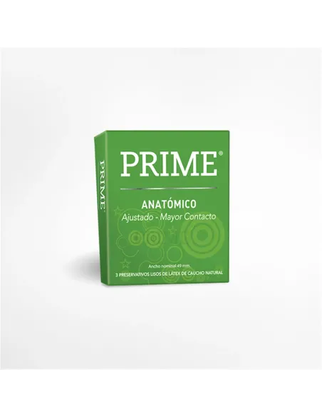 Preservativos anatomico 24 x 3 | Prime | Preservativos