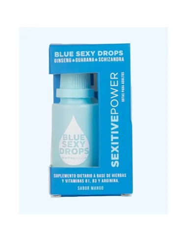 Blue sexy drops 20ml | Sexitive | Capsulas potenciadoras