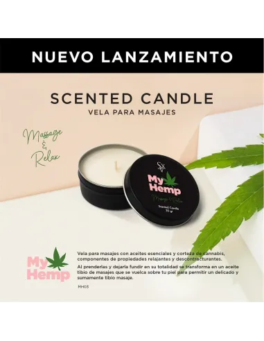 Massage candle my hemp - 30 gr | Sexitive | Corporales