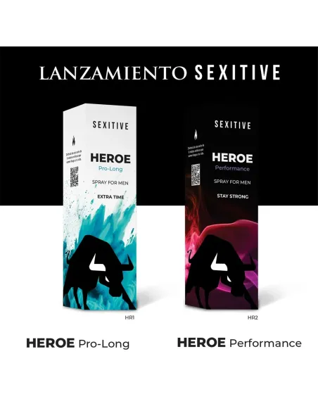 Heroe performance - spray masculino- | Sexitive | Estimula pene