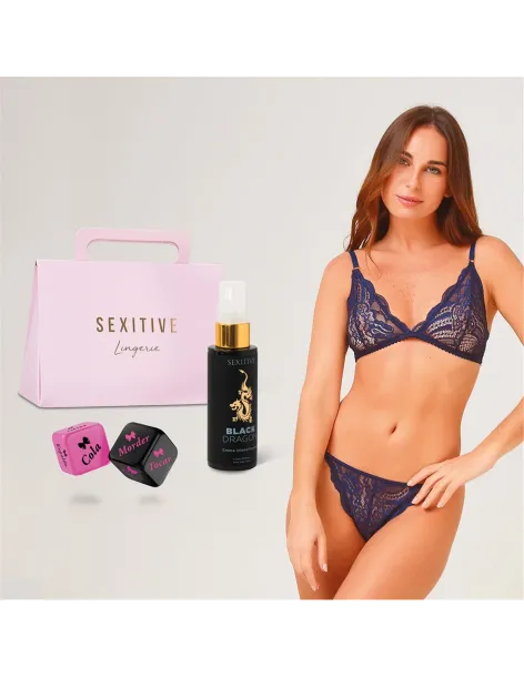 Kit spicy azul | Sexitive | Conjuntos